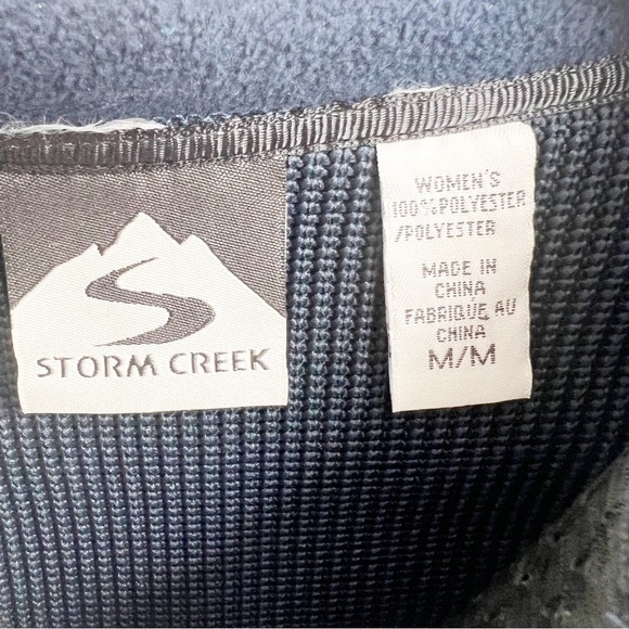 ✅ Storm Creek Camaro Logo Navy Long Sleeve Jacket Size Medium - Picture 7 of 7